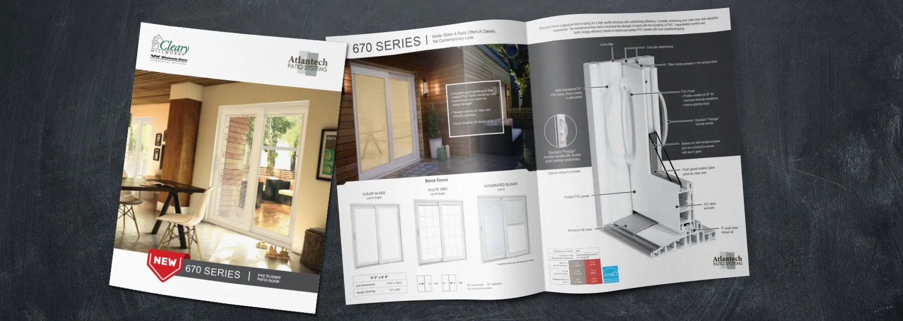 Introducing the 670 Series PVC Sliding Patio Door Cleary Millwork