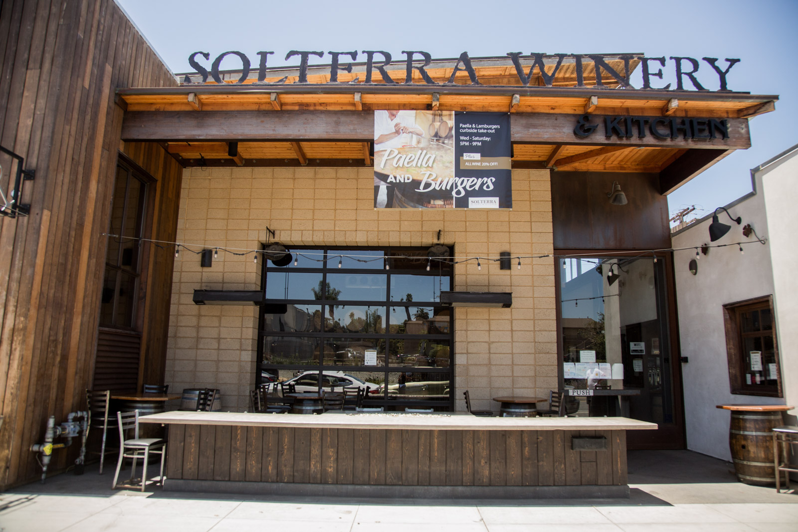 Soltar Winery Carlsbad Decorative CMU Structure Cleavenger Masonry