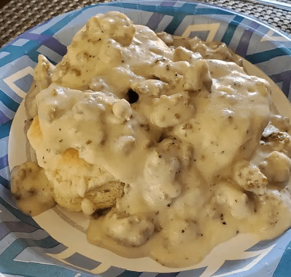 Smoked Biscuits & Sausage Gravy Cleveland bbq