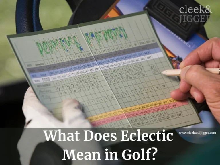 What Is A Mud Ball In Golf cleek & JIGGER