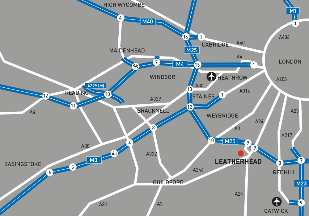 Cleeve Road Leatherhead FOR SALE STRATEGIC 9 ACRE DEVELOPMENT SITE
