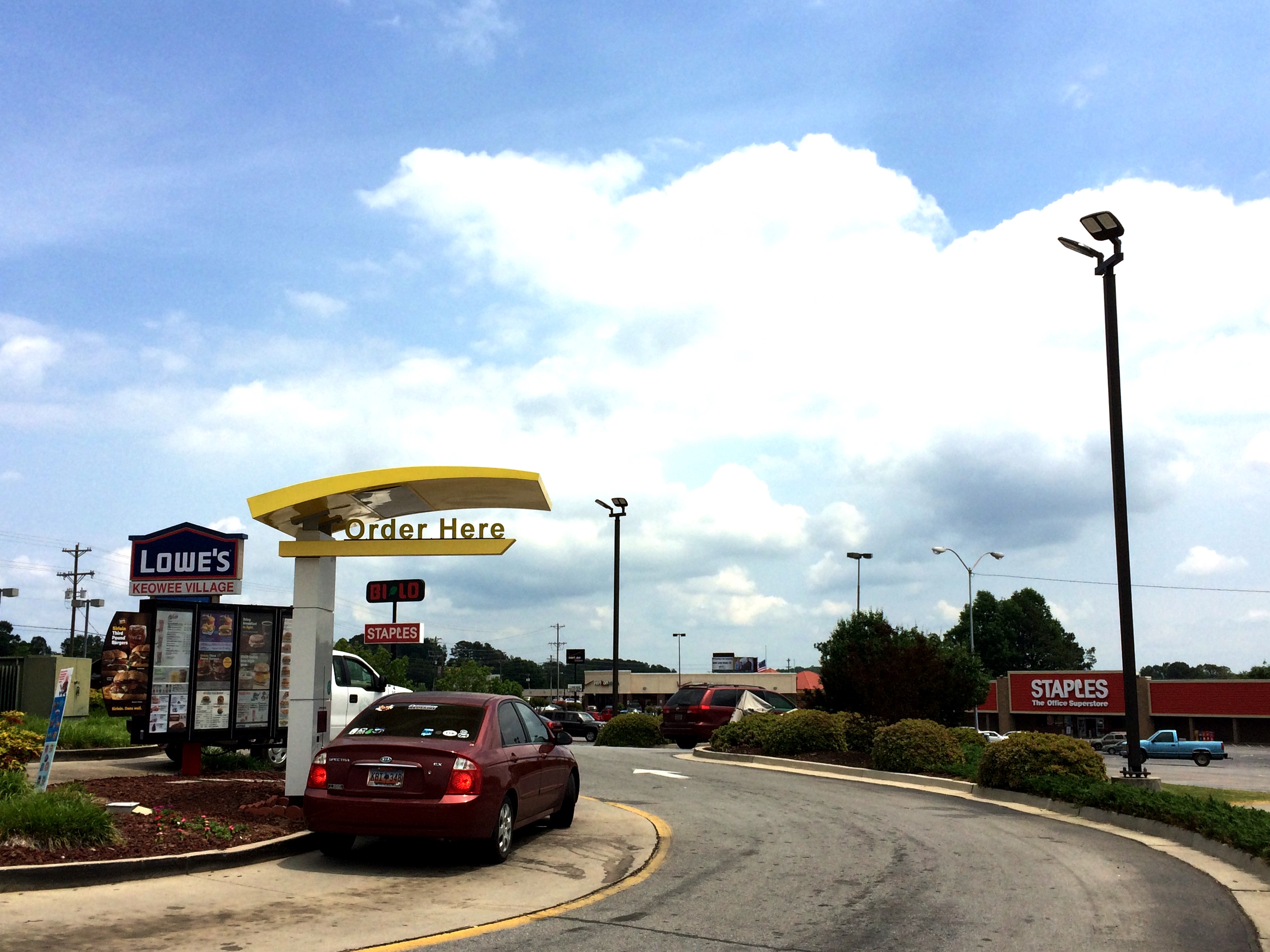 Seneca, SC McDonalds Parking Lot Lighting Clements Electrical