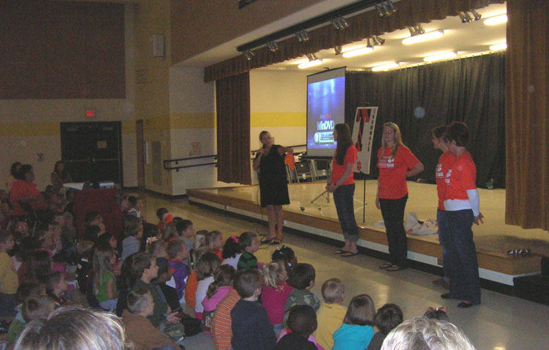Solid Orange Squad Visits Honea Path Elementary School Clemson Tigers