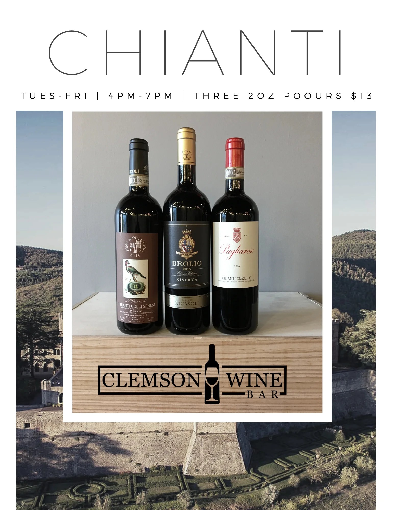 chianti Clemson Wine Bar
