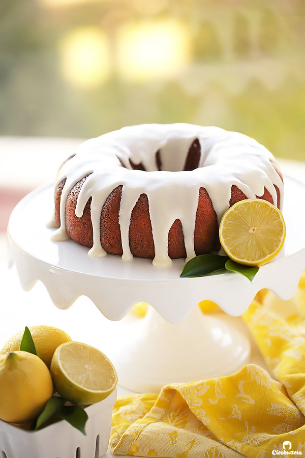 sour cream lemon bundt cake