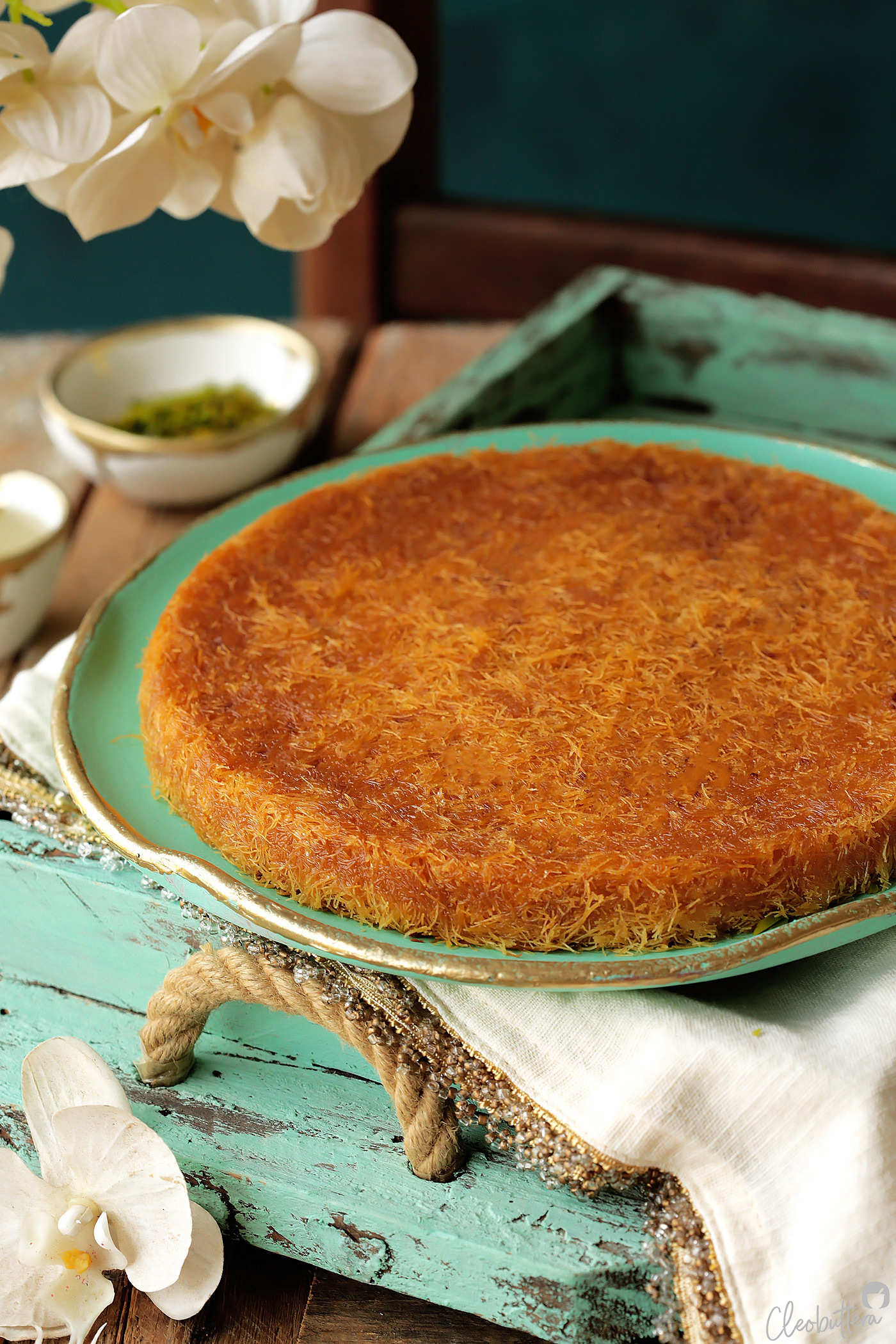 Ricotta Cheese Kunafa Cleobuttera