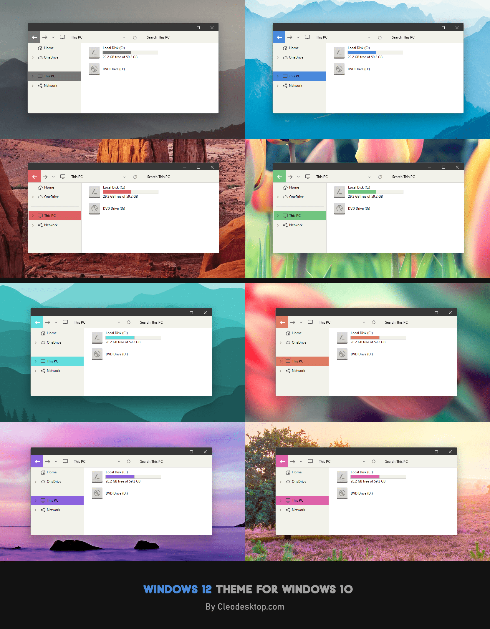 Windows 12 Theme For Windows 10 Cleodesktop