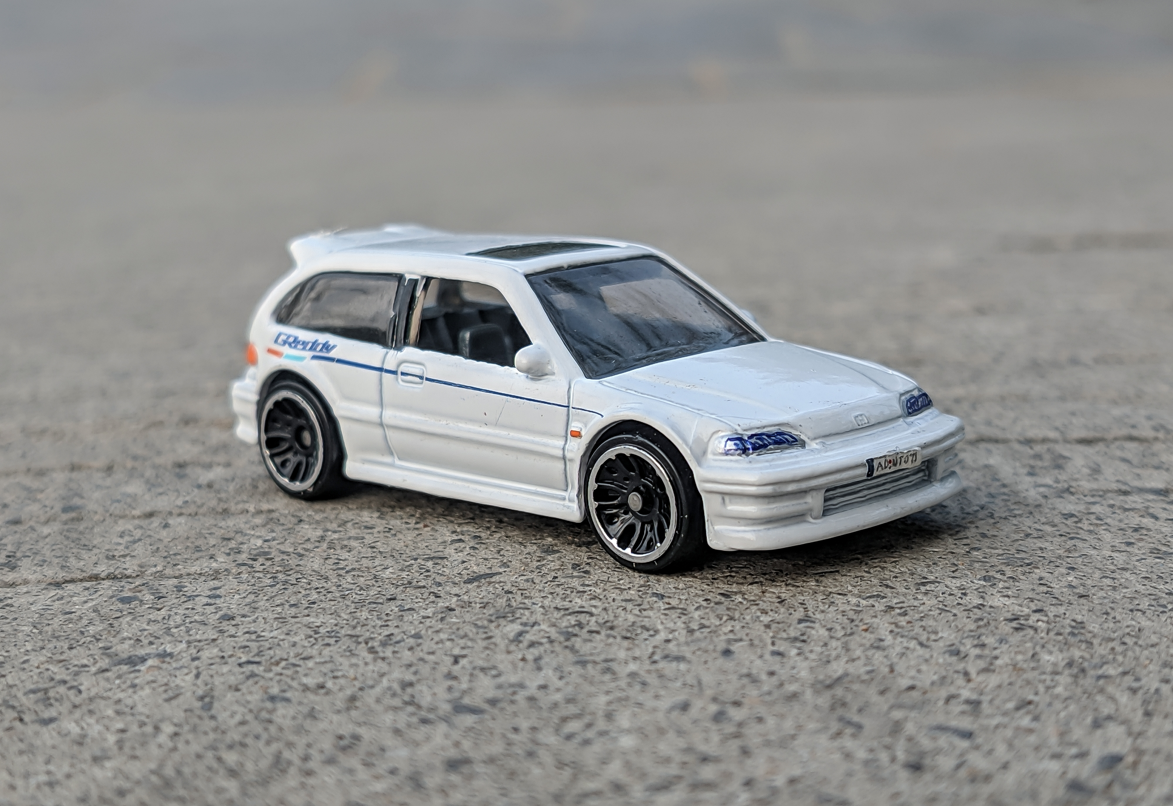 model car + self assembled track pics Im cleoold