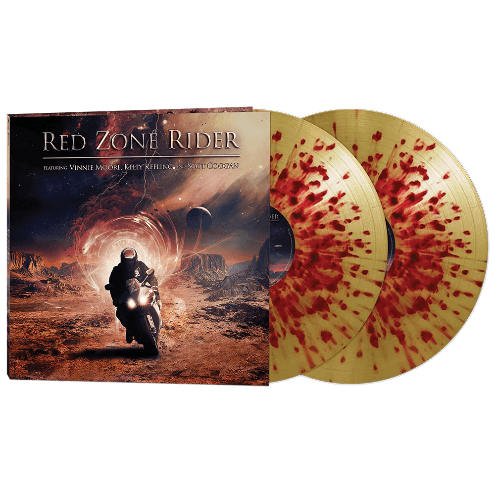 Red Zone Rider (GoldRed Splatter Double Vinyl)