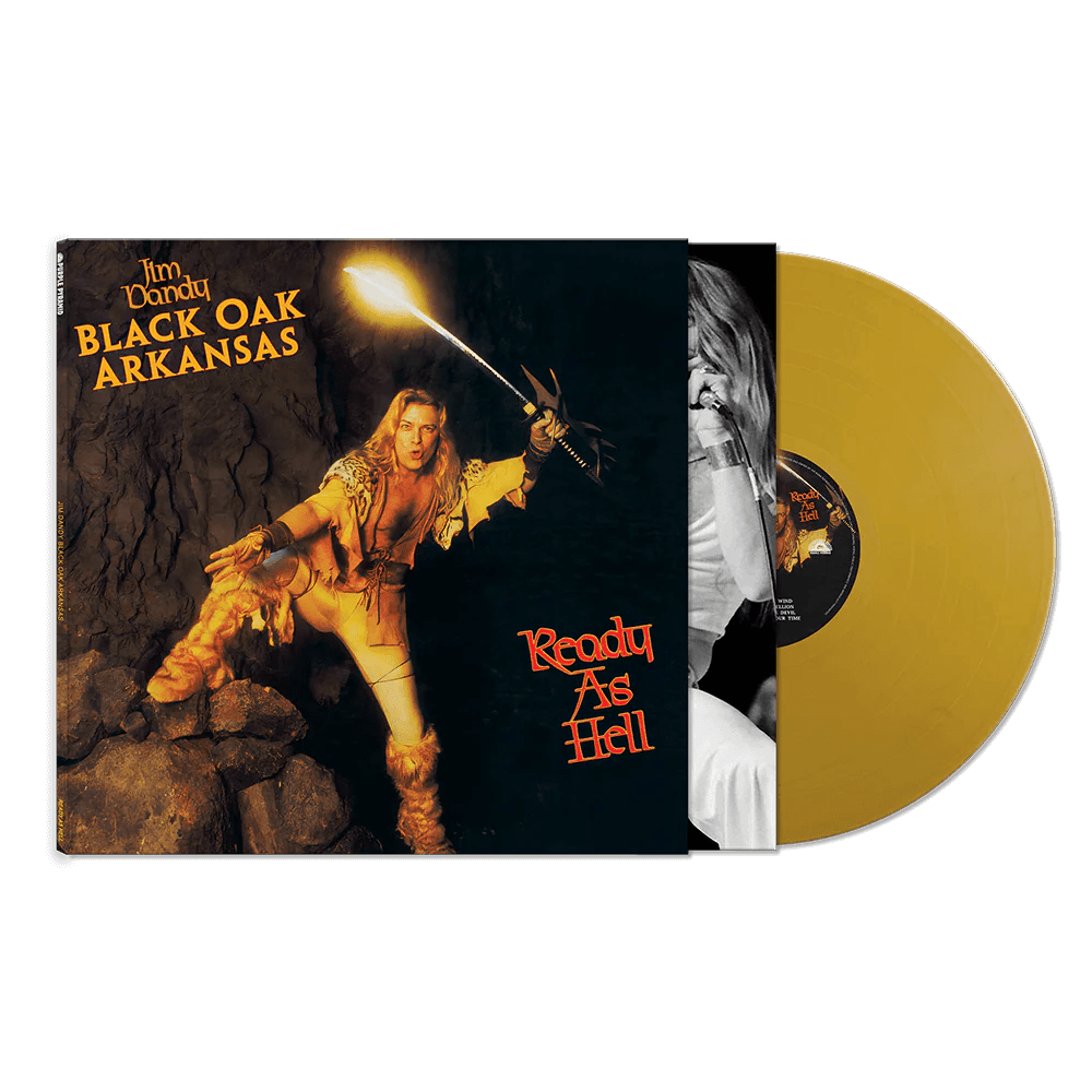 Jim Dandy Black Oak Arkansas Ready As Hell (Gold Vinyl)