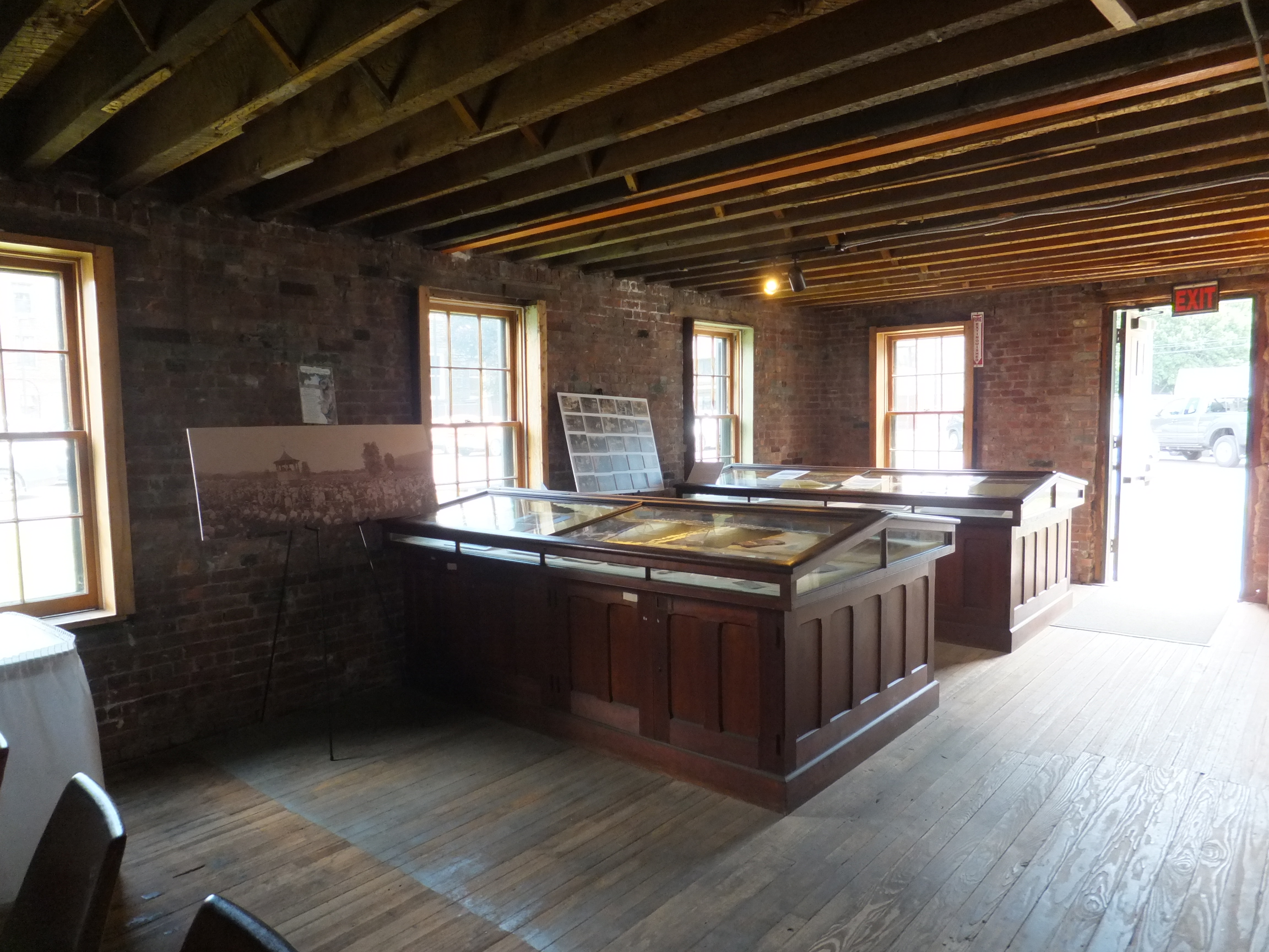 Ellenville Public Library & Museum exhibit "Early Days of the Ulster