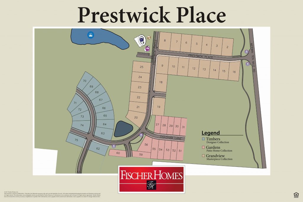 Prestwick Place Site Map Cincy / Greater Clermont Homes & Values!
