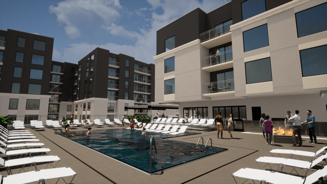 1701 East Boulevard Apartments Charlotte Cleveland Construction