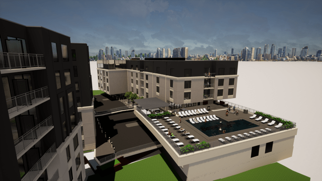 1701 East Boulevard Apartments Charlotte Cleveland Construction