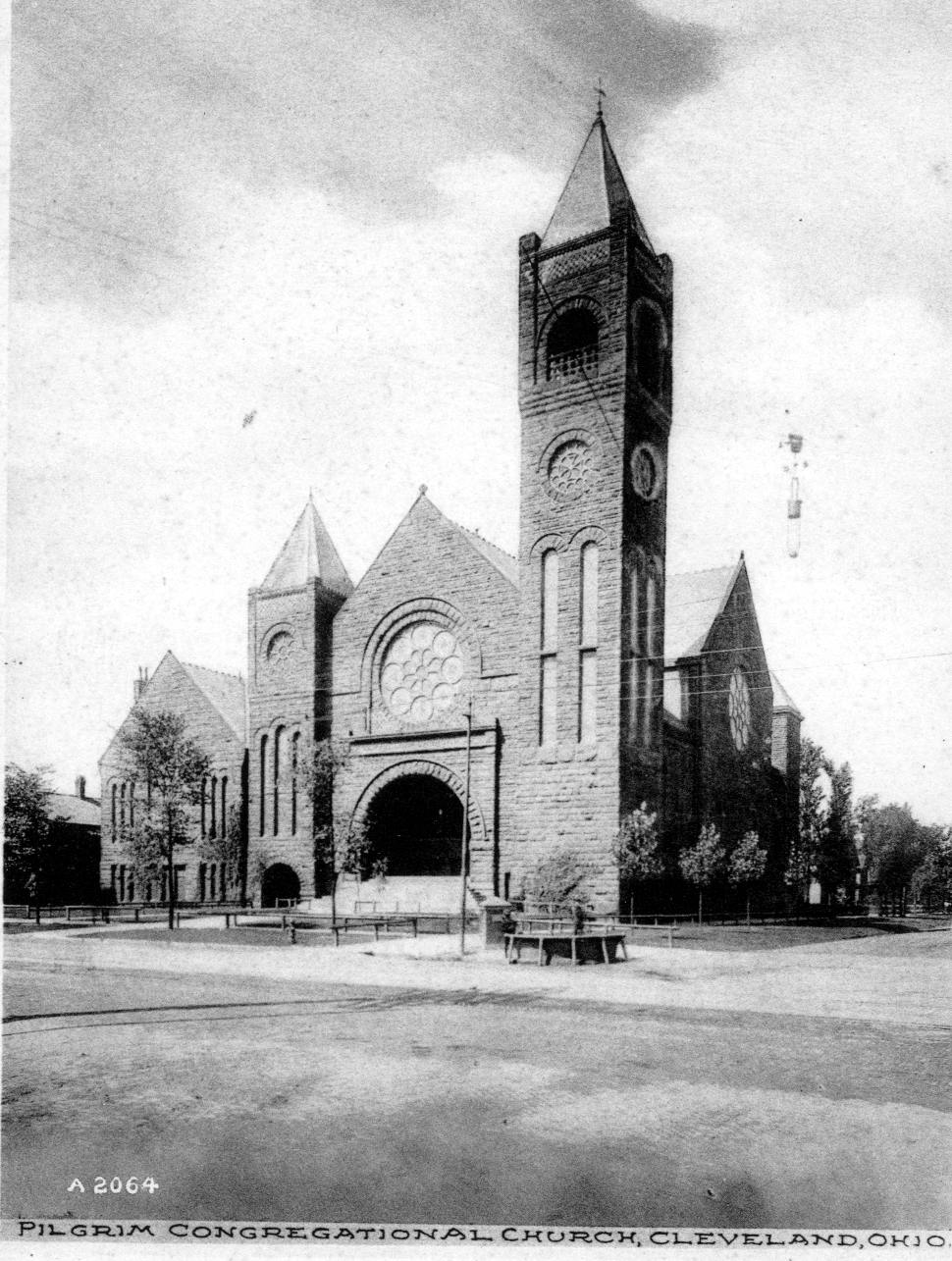 Pilgrim Postcard Cleveland Historical