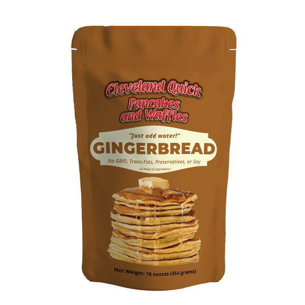 Gingerbread Pancake and Waffle Mix Cleveland Quick