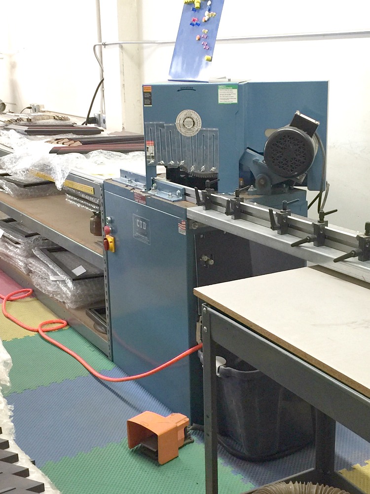 Used CTD D45AX 12" inch Double Miter Mitre Saw, Picture Framing Equipment