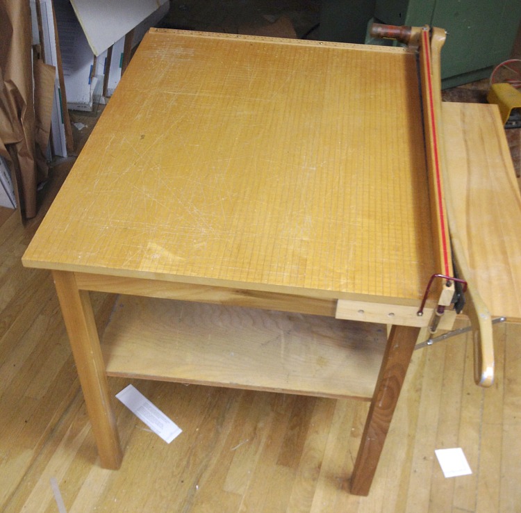 Used Ingento Paper Cutter Chopper Trimmer, Used Art Framing Equipment