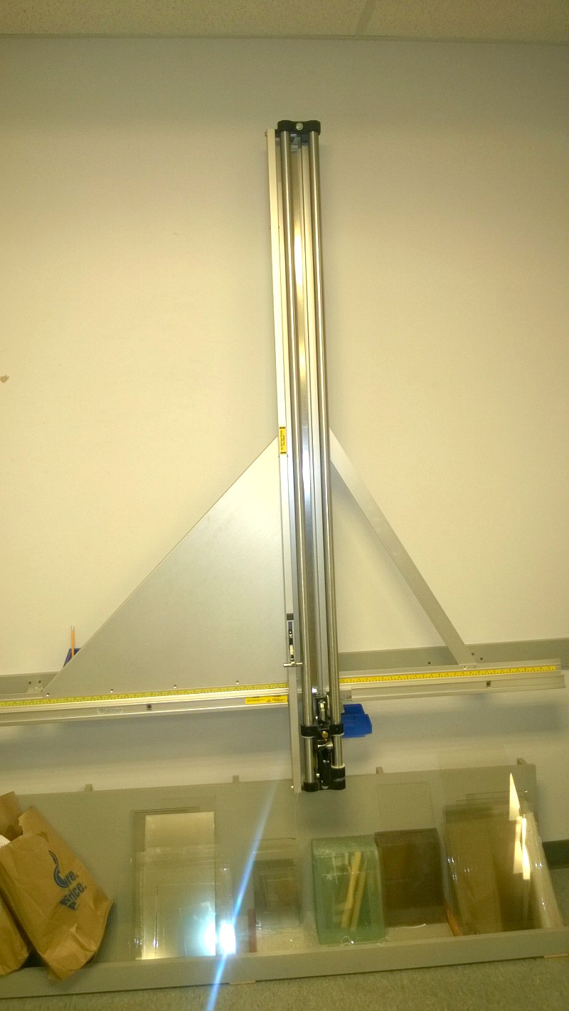 Used Fletcher Terry 3100 Glass Wall Mounted Cutter