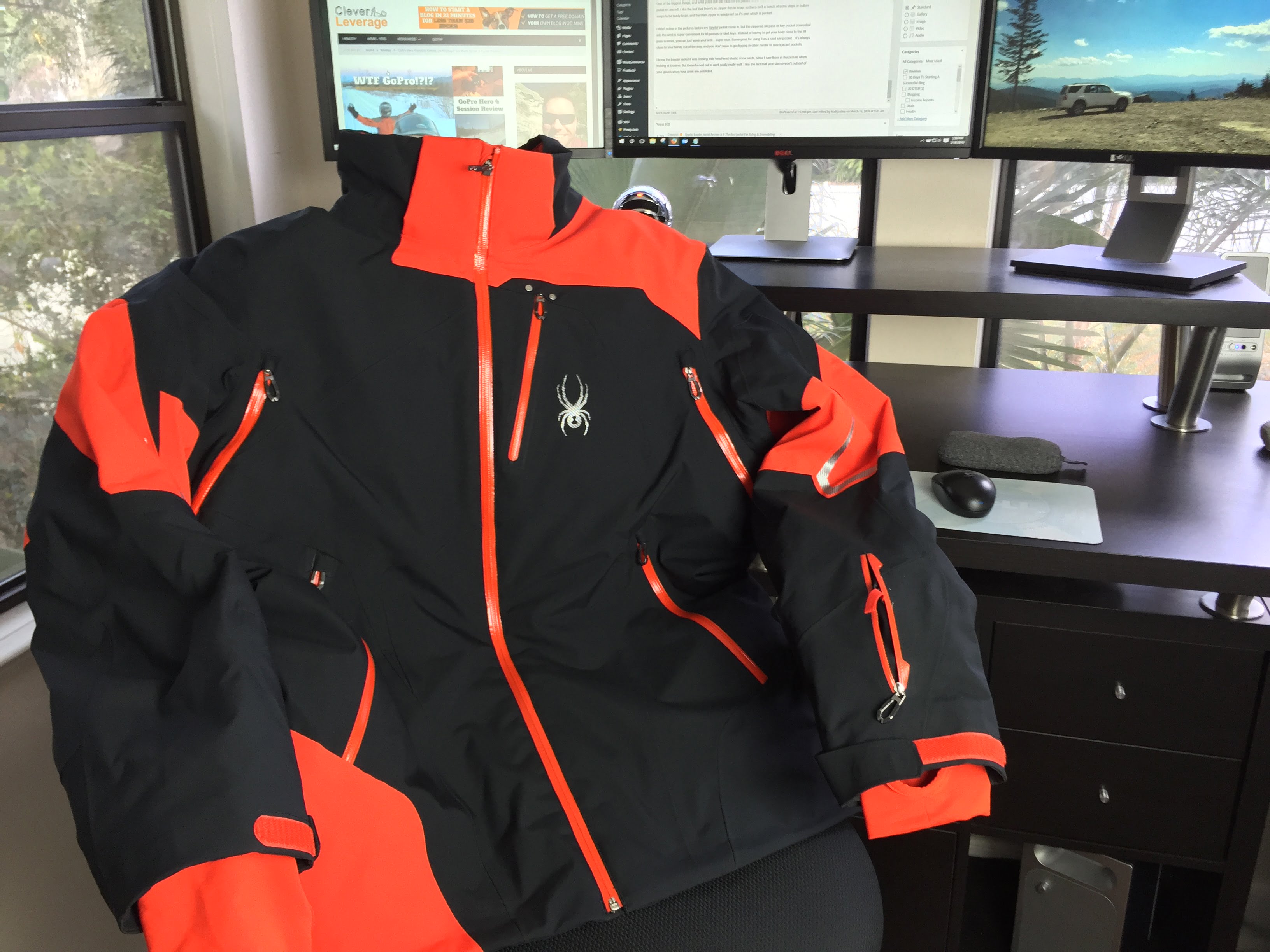 Spyder leader ski jacket review Superjacken 2018