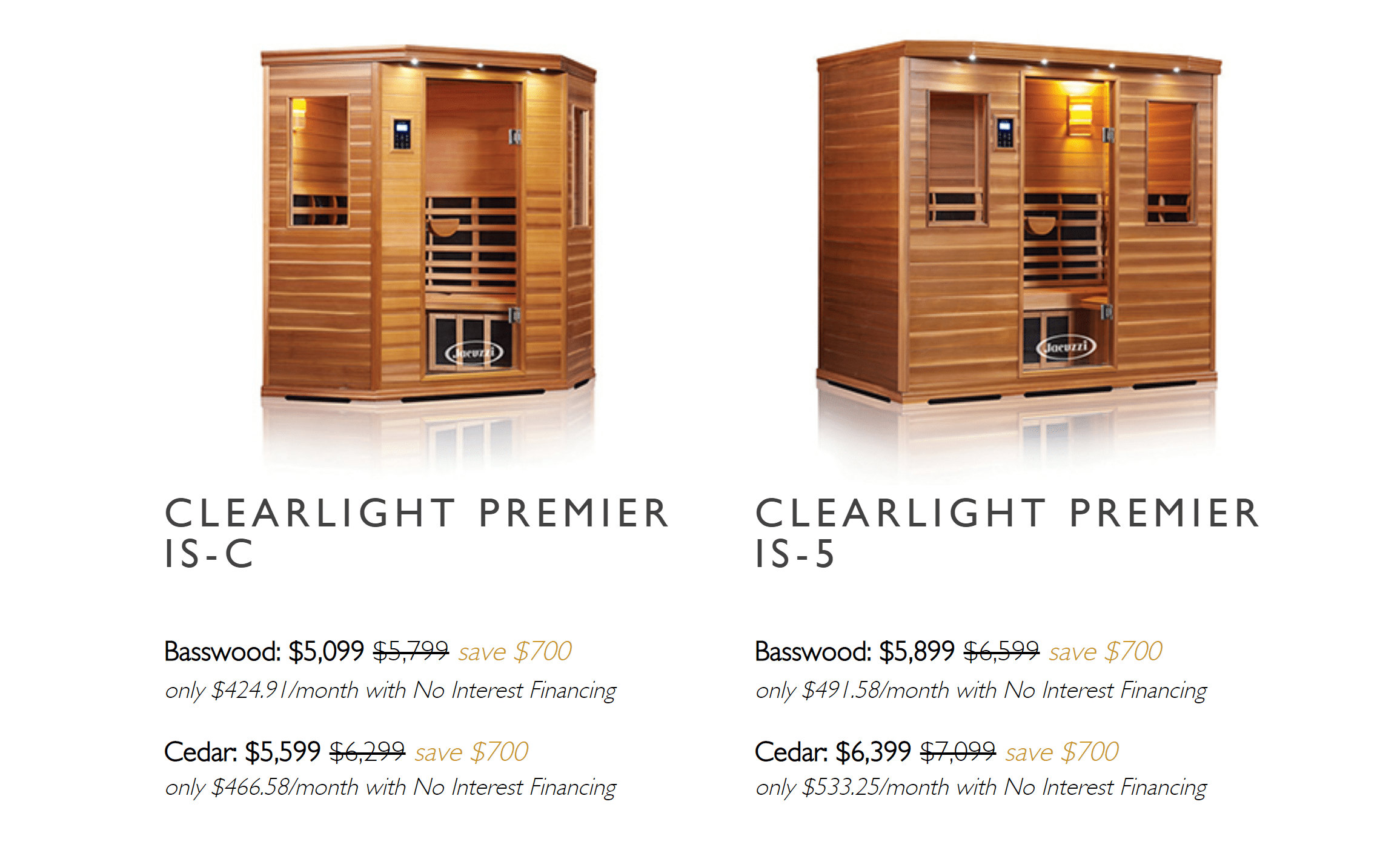 Clearlight Jacuzzi Infrared Sauna Pricing 18446781728
