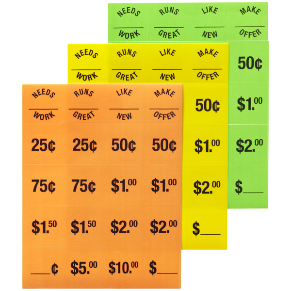 How to Make A Yard Sale Look Professional Cleverly Changing