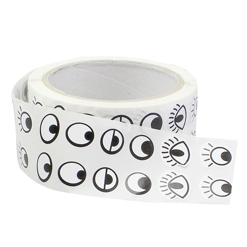 Eye Stickers Pack of 2,000 Wiggle Eyes CleverPatch Art & Craft