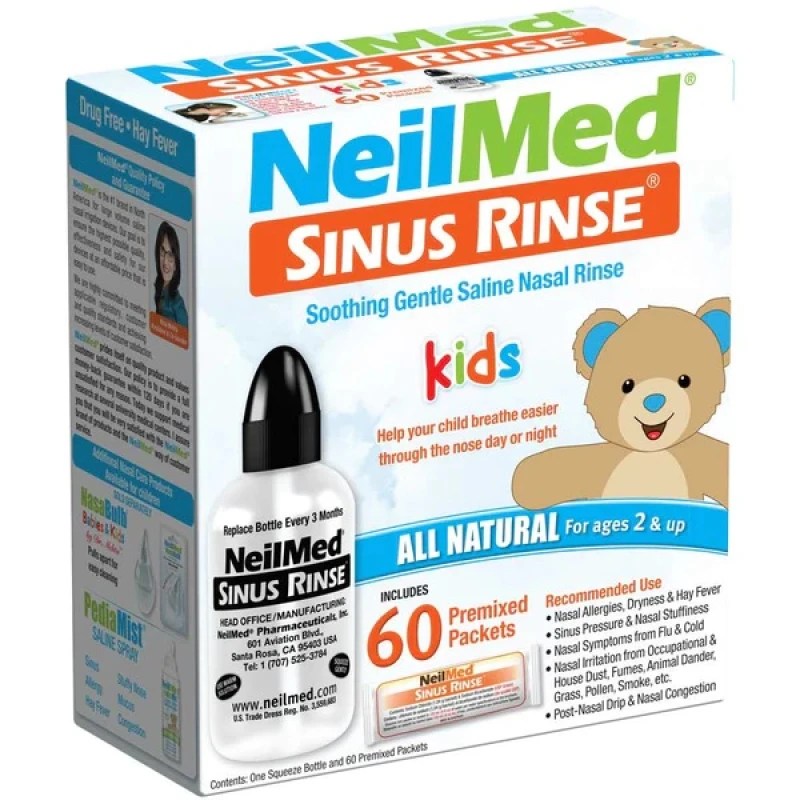 Neilmed Sinus Rinse 120 Premixed Paediatric Sachets Clever Pharma