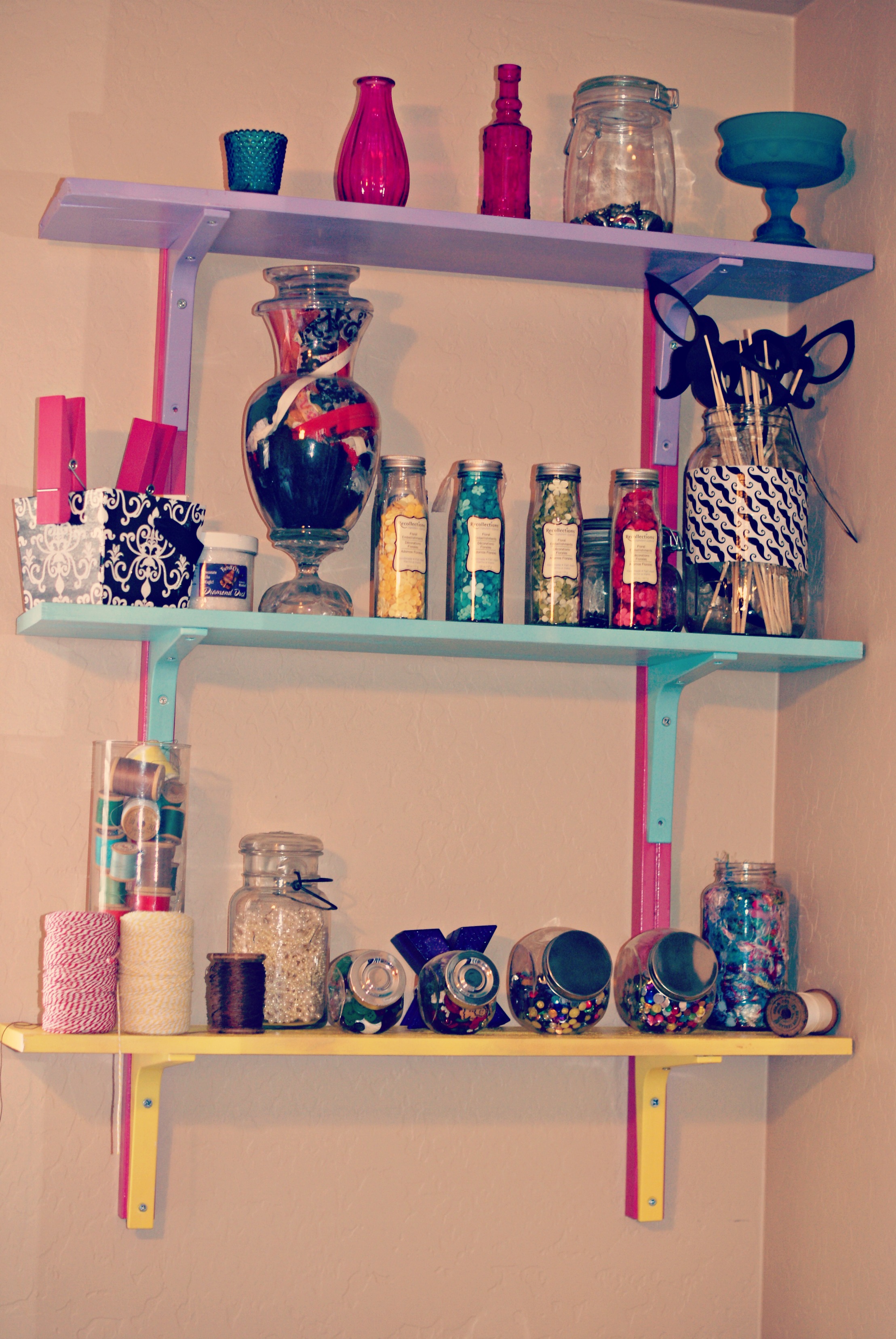 DIY Office & Craft Room Decor Spray Painting Something Different