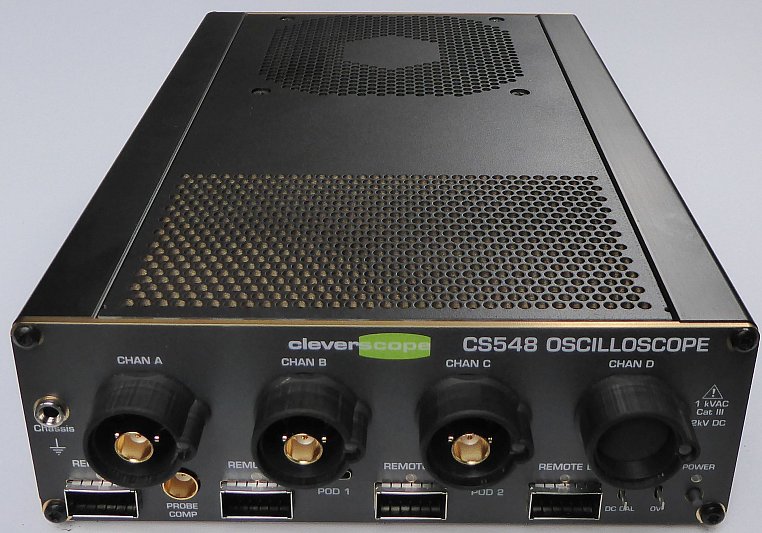 CS538 Isolated Oscilloscope Cleverscope Mixed Signal USB Oscilloscopes