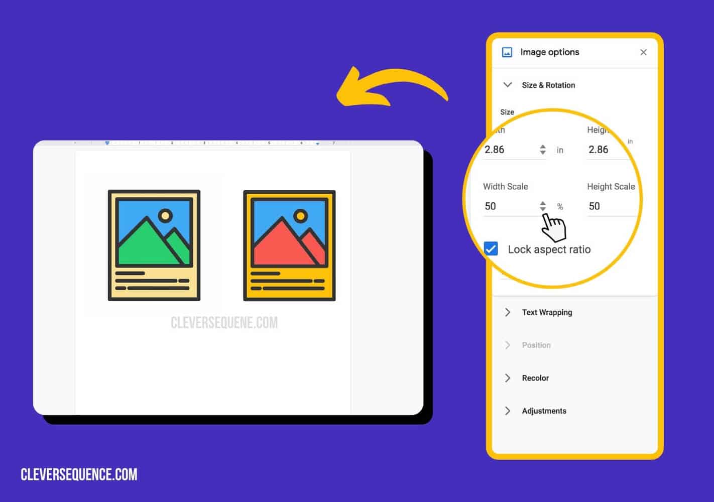 Place Images Side by Side in Google Docs October 2024