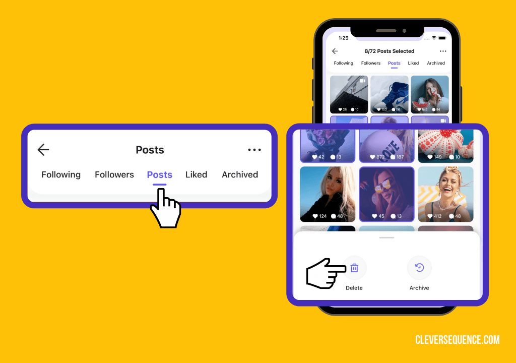 4 Steps to Delete Multiple Pictures on Instagram 2024