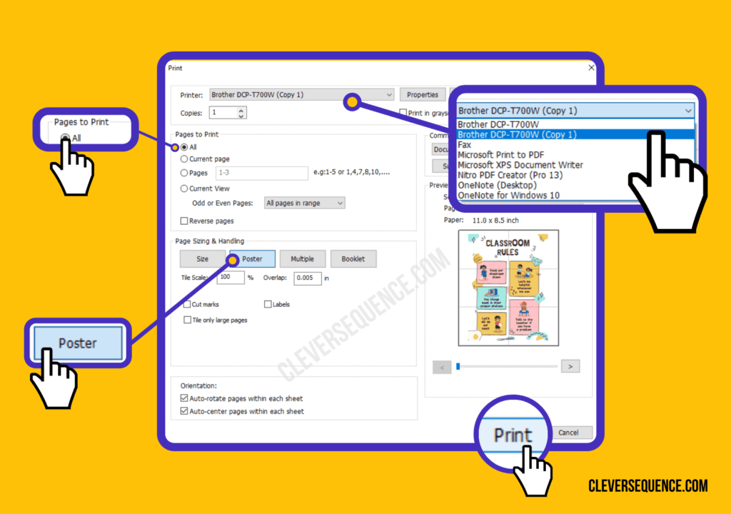 5 Steps to Easily Print Poster Size PDF October 2024