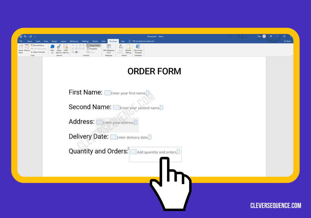 3 Ways to Create Fill in the Blank in Word | Step by Step
