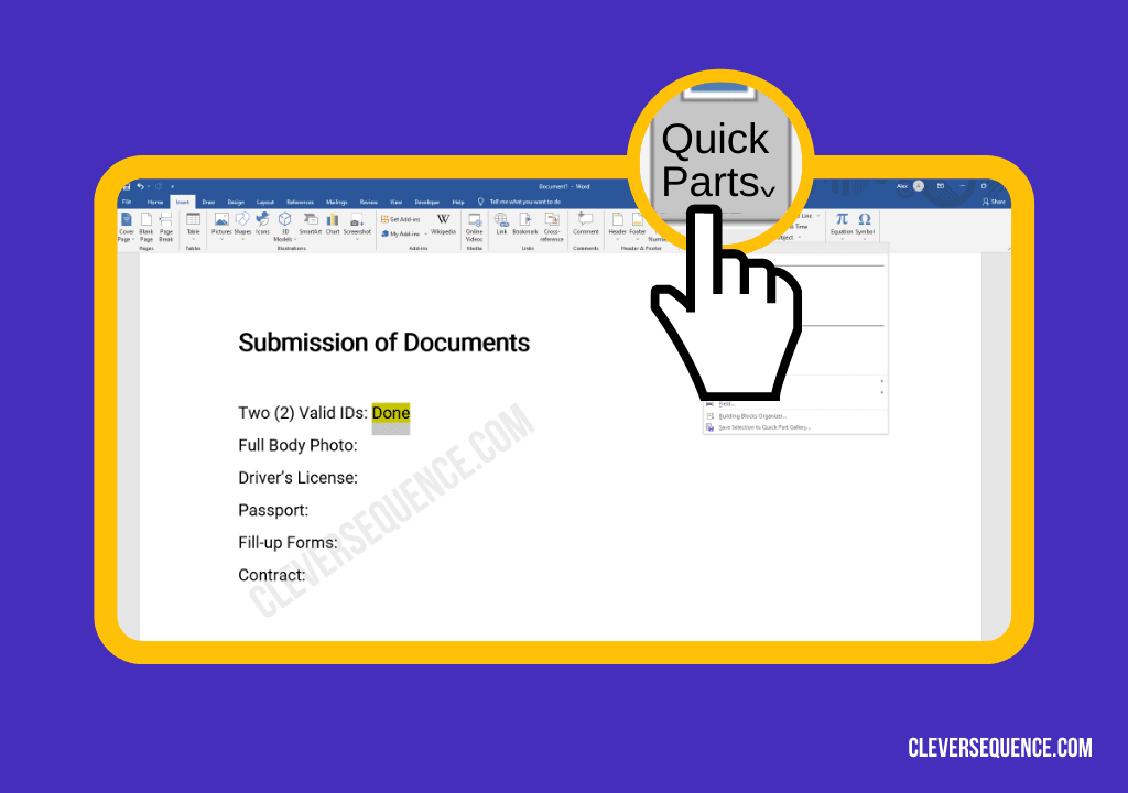 3 Ways to Create Fill in the Blank in Word Step by Step