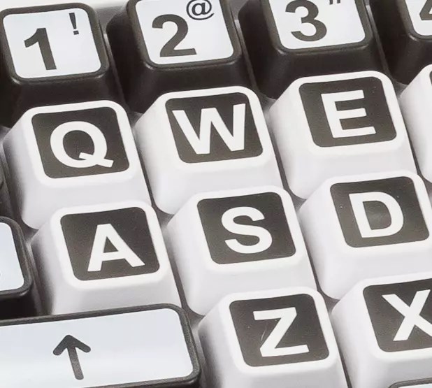 Keyboards for visual impaired Clevy