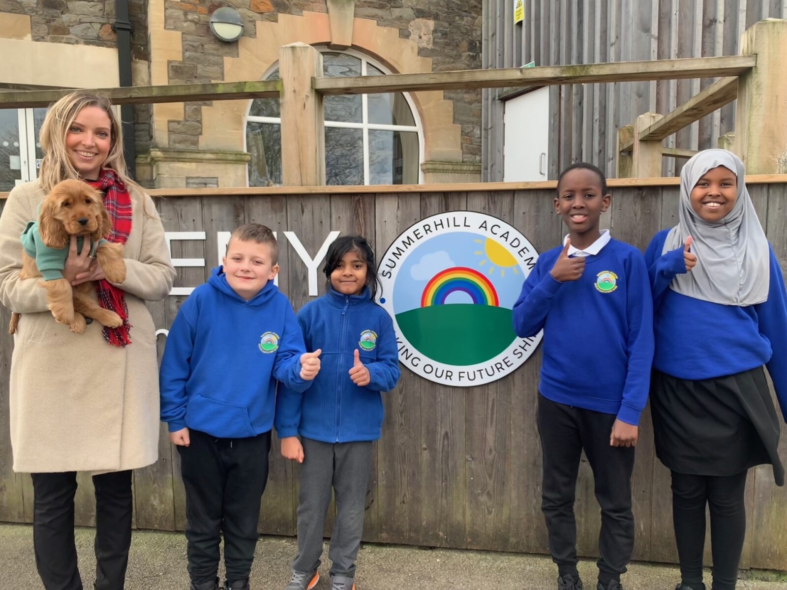 Summerhill Academy new school dog Cabot Learning Federation