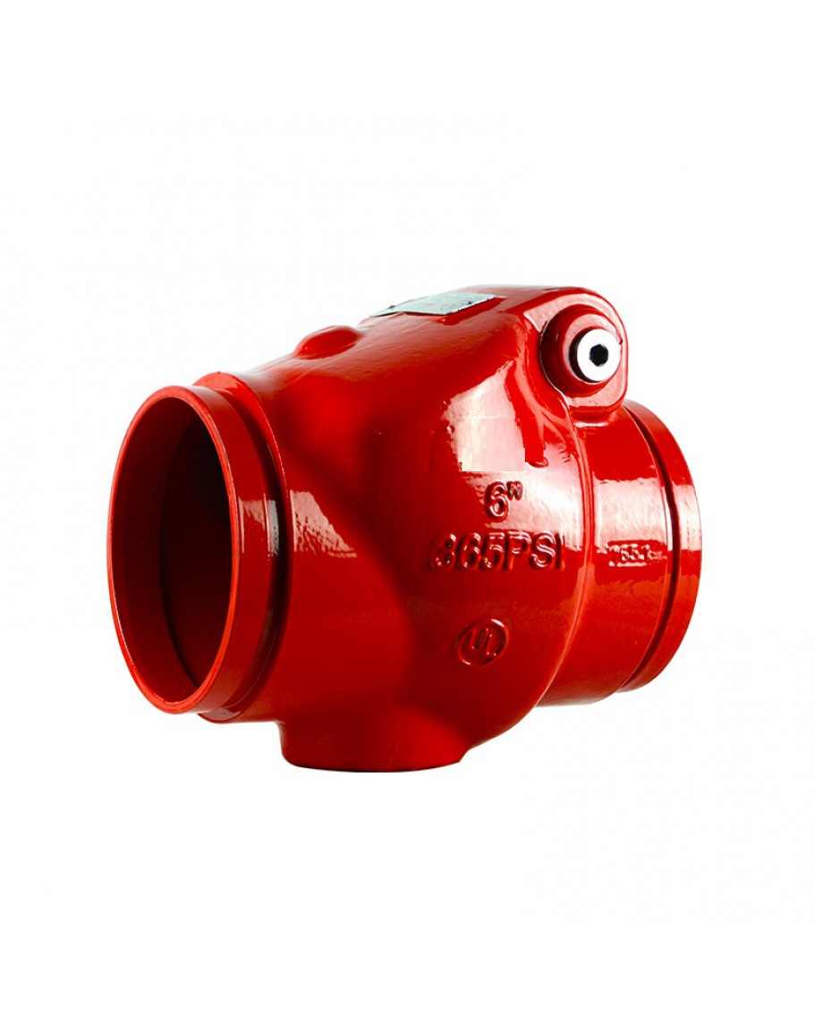 3" DUCTILE IRON GROOVED END SWING CHECK VALVE (SIRIM) [CNG]