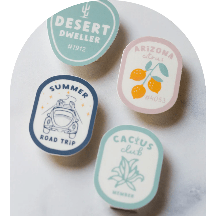 Cactus Club Sticker Pack Click Bloom