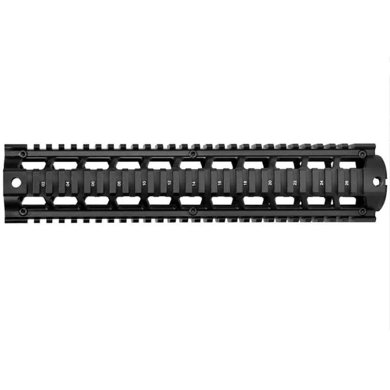 Barska DropIn AR Quad Rail 12" Length 26 Rail Sections Matte Finish