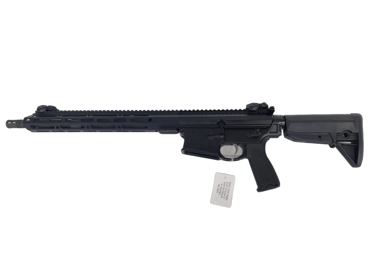 Primary Weapons Systems AR10 .308WIN SemiAuto Rifle, FlipUp Sights