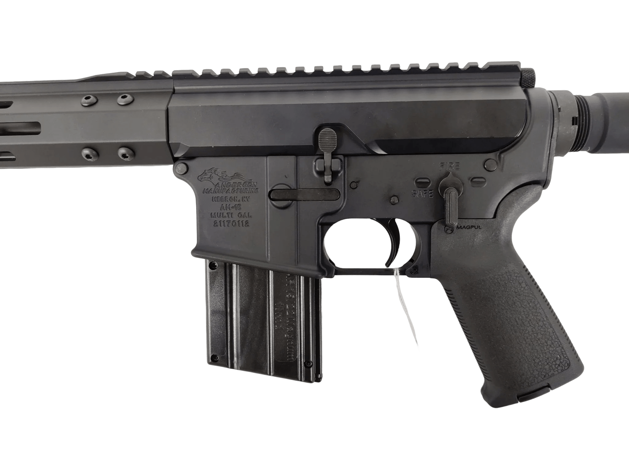 Anderson AR15 Pistol .22WMR (.22 Magnum) SemiAuto w/10rd Mag, Zipped