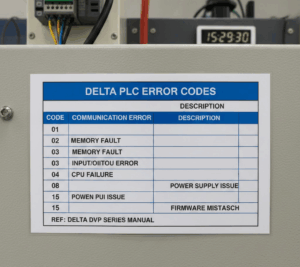Delta PLC Error Code List & Troubleshooting Guide (DVP, AS & AH Series