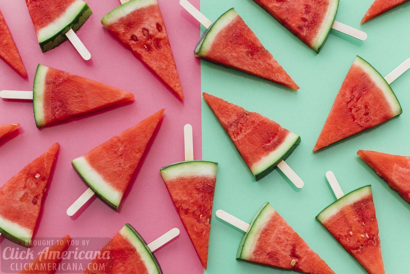 17 wild & wonderful watermelon recipes (1972) Click Americana