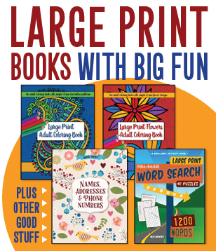 Large print books