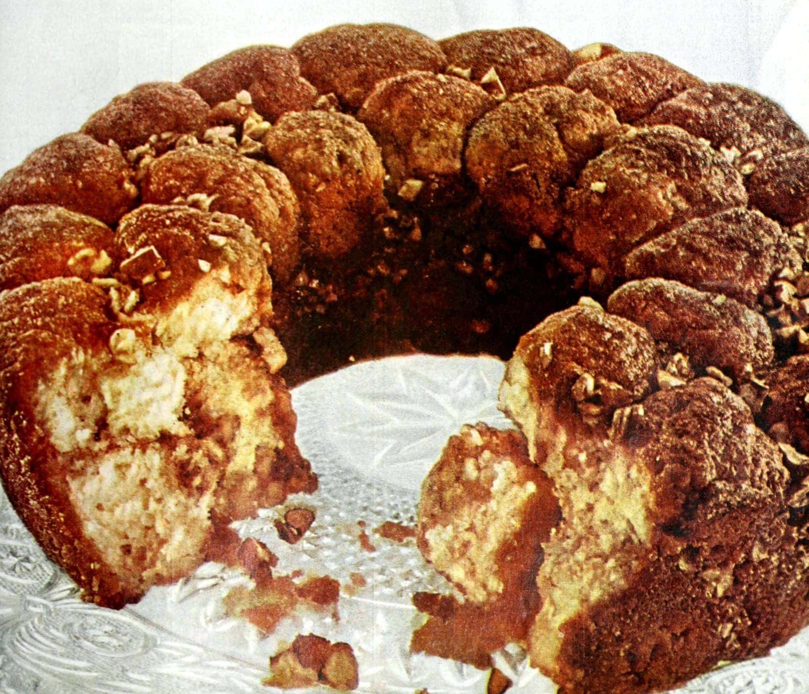 Easy oldfashioned monkey bread recipes from the '60s