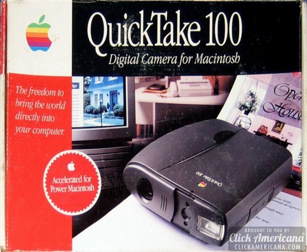Apple QuickTake digital camera (19941997) Click Americana
