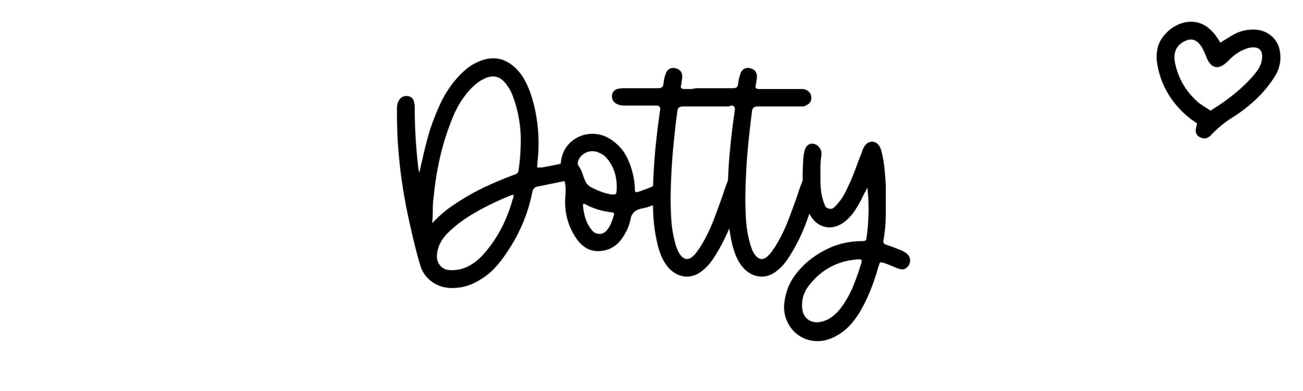 Dotty Name meaning, origin, variations and more