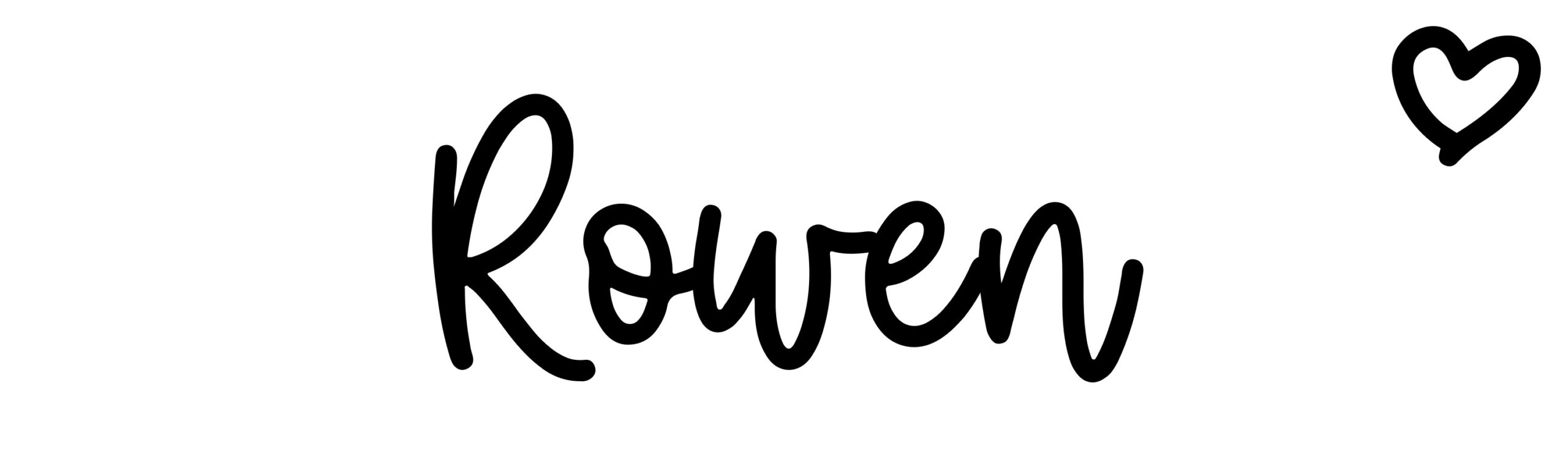 Rowen Name meaning & origin at ClickBabyNames