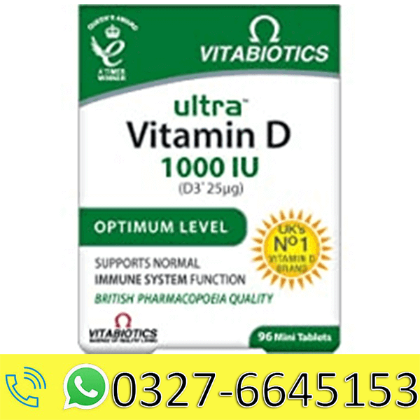 Ultra Vitamin D 2000 IU in Pakistan Vitabiotics Health and Wellness